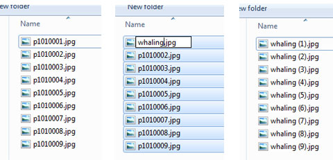 Renaming multiple files in Windows 7