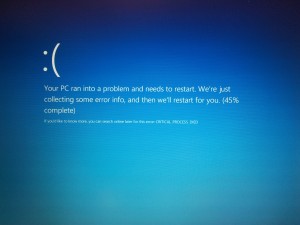 Windows 8 Blue Screen