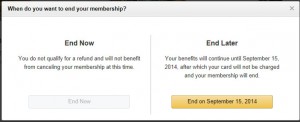 How to prevent Amazon Prime from renewing