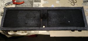 Cut the gasket into straight pieces with 45 degree corners